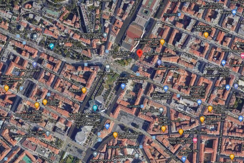 Garibaldi 3 Chambres 6 Couchages, Easy Check-In Nizza Kültér fotó