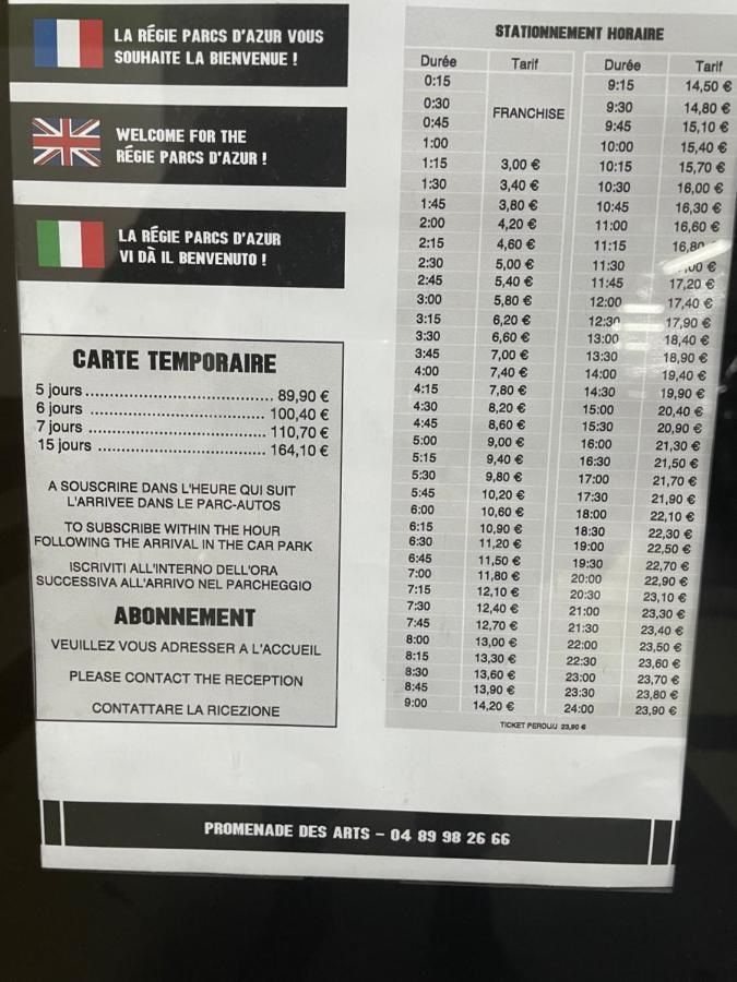 Garibaldi 3 Chambres 6 Couchages, Easy Check-In Nizza Kültér fotó